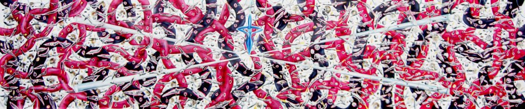 ericmassholder-1 Offenbarung-REVELATION-2008-OIL ON CANVAS- 200 x 1000