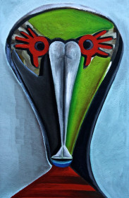 Eric Massholder, « Untitled », Mixed media, 70 x 47 cm