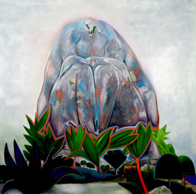 Eric Massholder, « Monte Verità », 200 x 200 cm