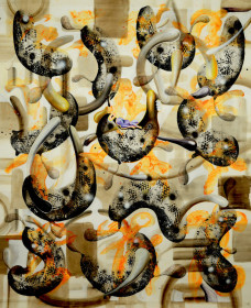 Eric Massholder, Oil on canvas, 200 x 170 cm